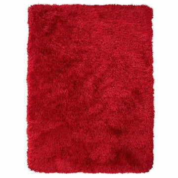 Montana Luxury Super Plush Heavyweight High-Density Hand-Woven Soft High-Pile Plain Polyester Tonal Textured Shimmer Shaggy Red Rug-Think Rugs-Rug Love - The Most Loved Rug Store